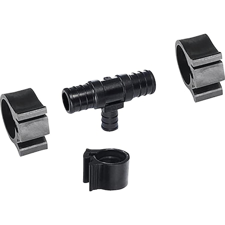 Flair-It PEXLock 3/4 In. x 3/4 In. x 1/2 In. Plastic Reducing PEX Tee 30826